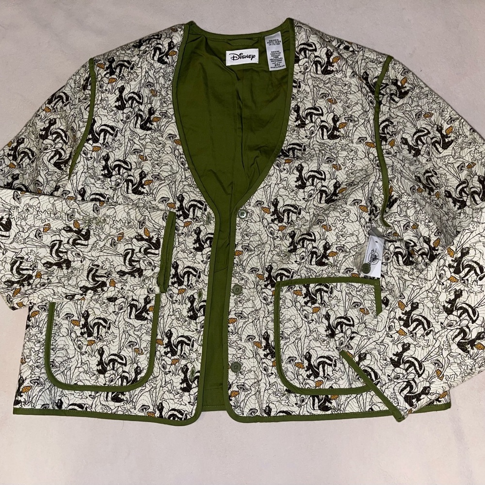 Disney Women's Bambi Patterned Jacket‎